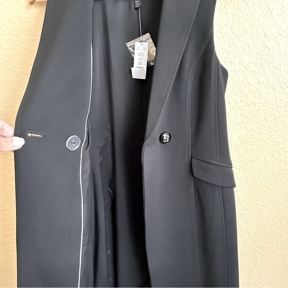 White House Black Market Double Breasted Vest Dress - Picture 5 of 11